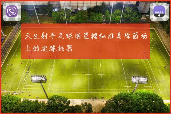 天生射手足球明星揭秘谁是绿茵场上的进球机器