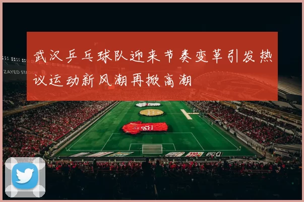 武汉乒乓球队迎来节奏变革引发热议运动新风潮再掀高潮